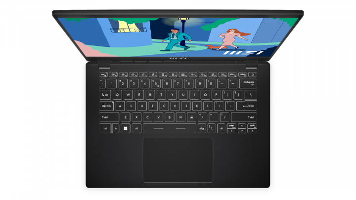 Laptop MSI Modern 14 C12M (White BK) W11H Black 3