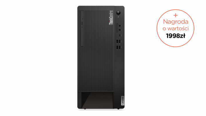 Komputer Lenovo ThinkCentre M90t Gen 5 Tower DVD Black PROMO 2K 222
