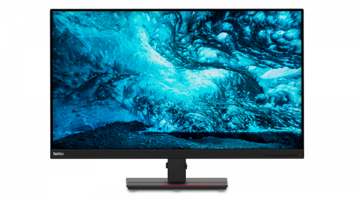 Monitor Lenovo ThinkVision T32p-20 czarny - widok frontu