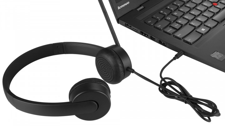 Lenovo Essential Stereo Analog Headset 4XD0K25030 2
