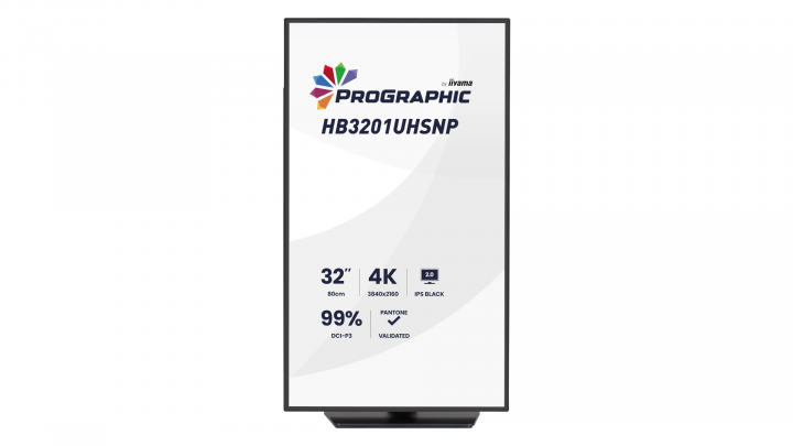 Monitor iiyama ProGraphic HB3201UHSNP-B1 4K UHD 31,5" IPS USB-C Dock 2