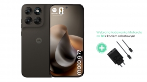 Smartfon Motorola moto g77 PBAW0024RO Dimensity 6400 6.78" 120Hz 12GB 256GB czarny