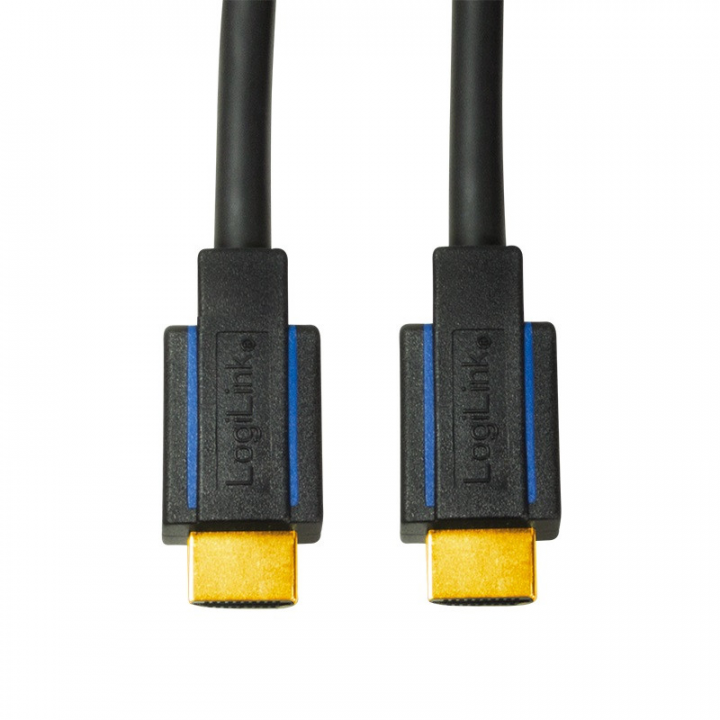 Kabel LogiLink HDMI v2.0 Premium 7,5m CHB007 - widok frontu v2