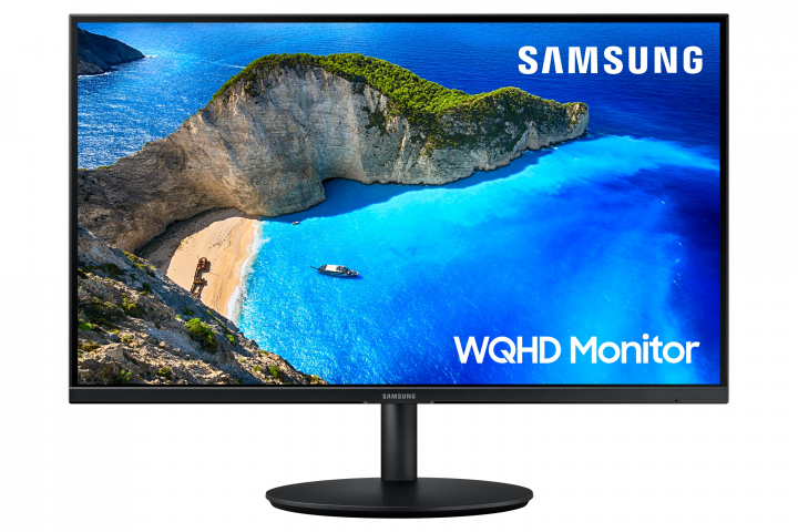 Monitor Samsung LF27T700QQUXEN - widok frontu