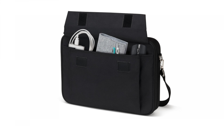 Torba do laptopa DICOTA Multi 156 mysz D31686 czarna - otwarta