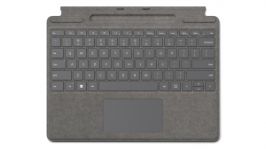 Etui z klawiaturą Microsoft Surface Pro Signature Type Cover 8XB-00067 platynowe