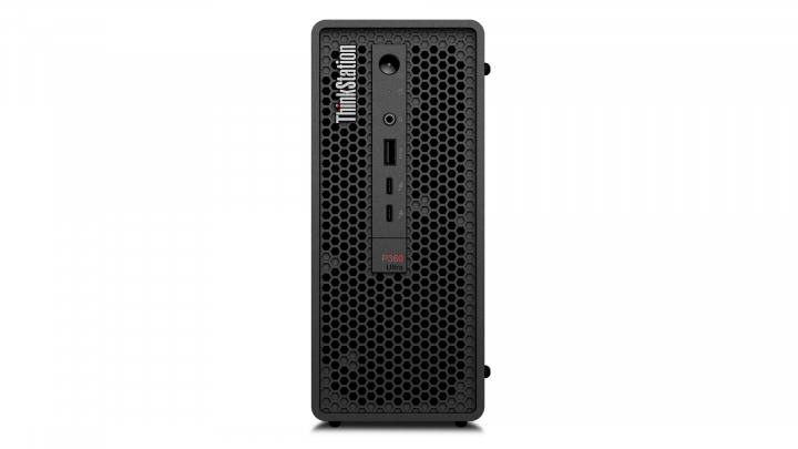 Stacja robocza Lenovo ThinkStation P360 Ultra - widok frontu