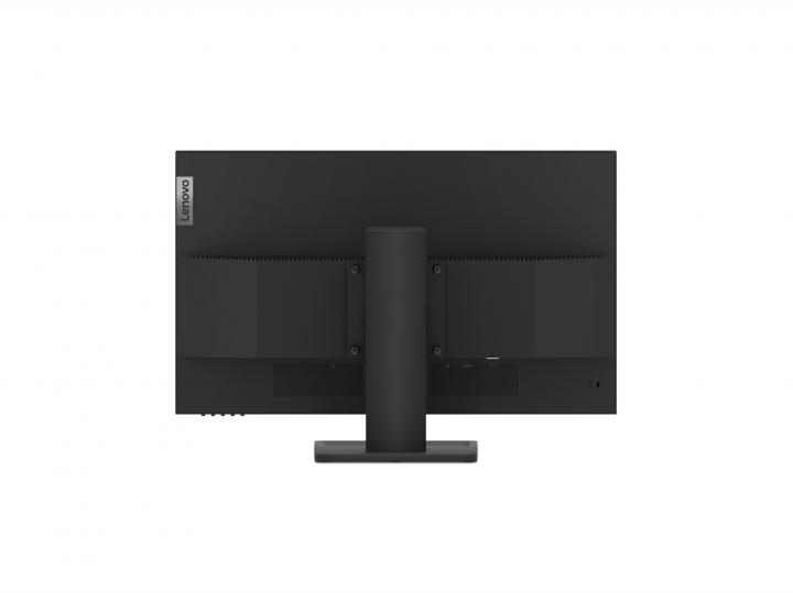 Monitor Lenovo ThinkVision E24-20 czarny - widok tyłu