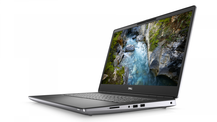 Mobilna stacja robocza Dell Precision 7760 - widok frontu prawej strony
