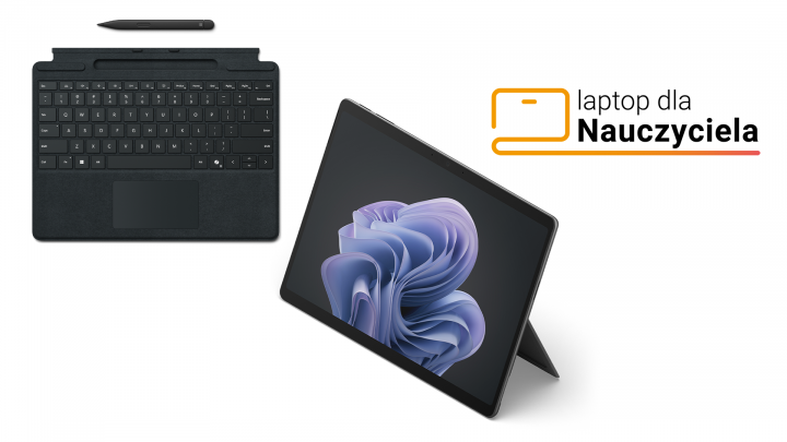 Microsoft Surface Pro 10 13" W11P Grafitowy + Etui z klawiaturą i rysikiem 8X8-00162 BON 2