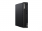Komputer Lenovo ThinkCentre M70q czarny - widok frontu lewej strony