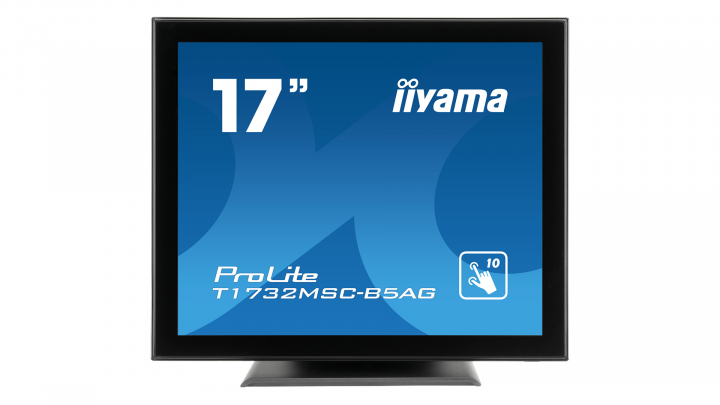 Monitor z dotykowym ekranem IIYAMA ProLite T1732MSC-B5AG - widok frontu