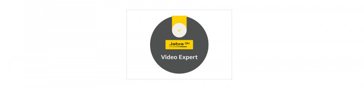 Certyfikat Jabra Video Expert Club