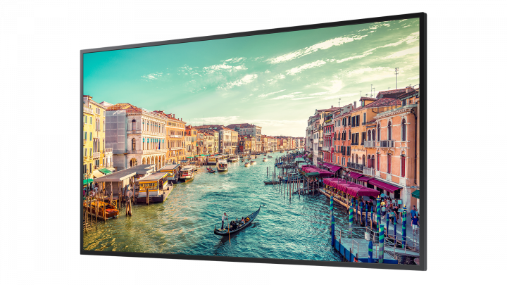 Monitor Samsung 50 QM50R-B LH50QMRBBGCXEN - widok frontu prawej strony