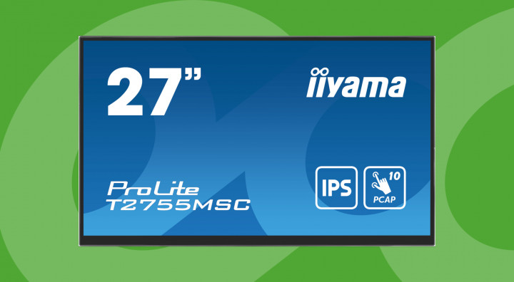 iiyama ProLite T2755MSC-B1 front