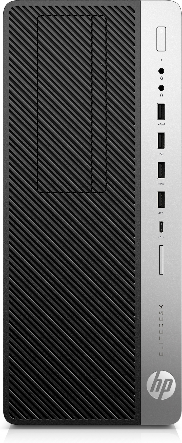 Komputer HP EliteDesk 800 G5 Tower - widok frontu