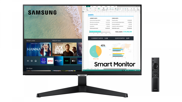 Monitor Samsung Smart M5 LS24AM506NUXEN-przód1