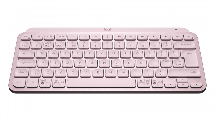 Klawiatura bezprzewodowa Logitech MX Keys Mini różowa 920-010497
