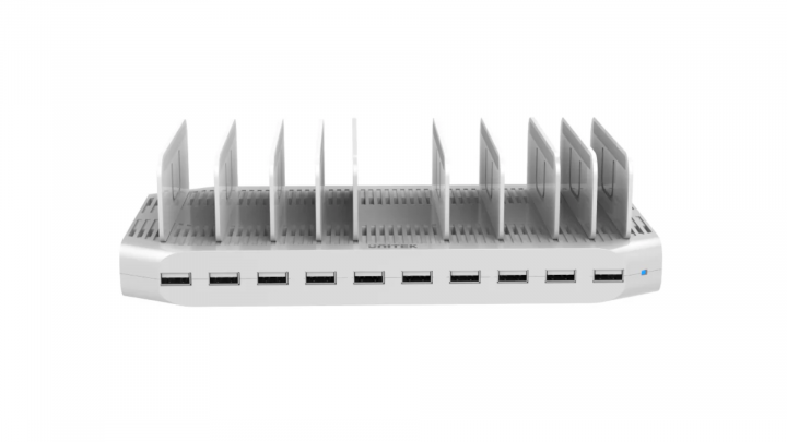 Stacja dokująca UNITEK 10x USB 2,4A 96W Y-2172 3