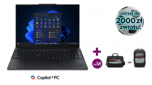 Laptop Lenovo ThinkPad E16 Gen 3 22AY0089PB Ultra 7 258V 16" WUXGA 32GB 1000SSD Int W11Pro