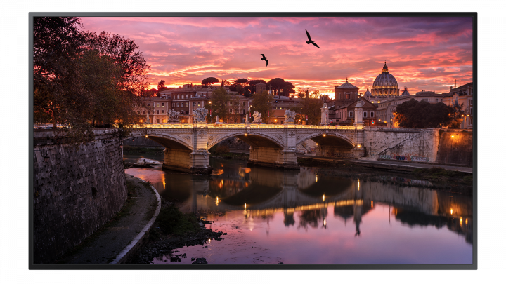 Monitor Samsung 50 QB50R-B LH50QBRBBGCXEN - widok frontu