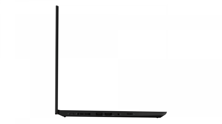 Laptop Lenovo ThinkPad T14 AMD G1 czarny widok lewej strony2
