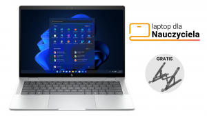 Laptop dla Nauczyciela HP EliteBook X G1i 14 B9ZY2ET Ultra 7 258V 14" WUXGA Sure View 32GB 1000SSD 5G W11Pro