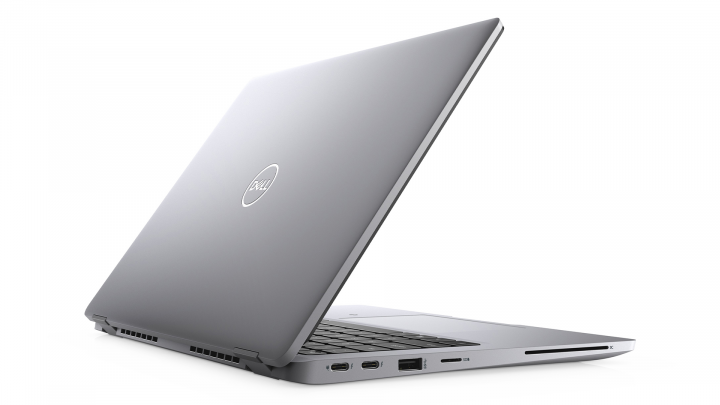 Laptop Dell Latitude 5320 szary - widok klapy prawej strony