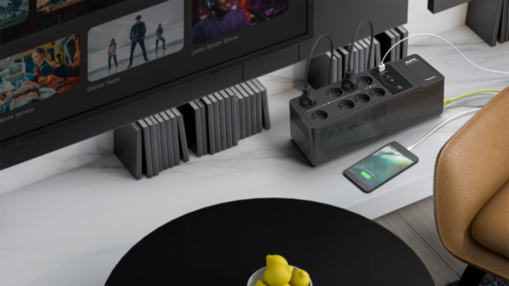 Zasilacz UPS APC be500g2-fr 500VA 2