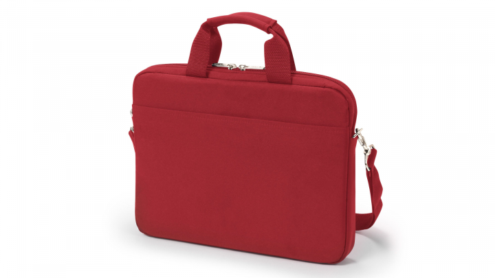 Torba do laptopa DICOTA Eco Slim Case BASE 141 D31306-RPET czerwona - tył lewa strona