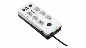 Listwa antyprzepięciowa Eaton 6xSchuko Tel@ 2xUSB 1,5m PB6TUD