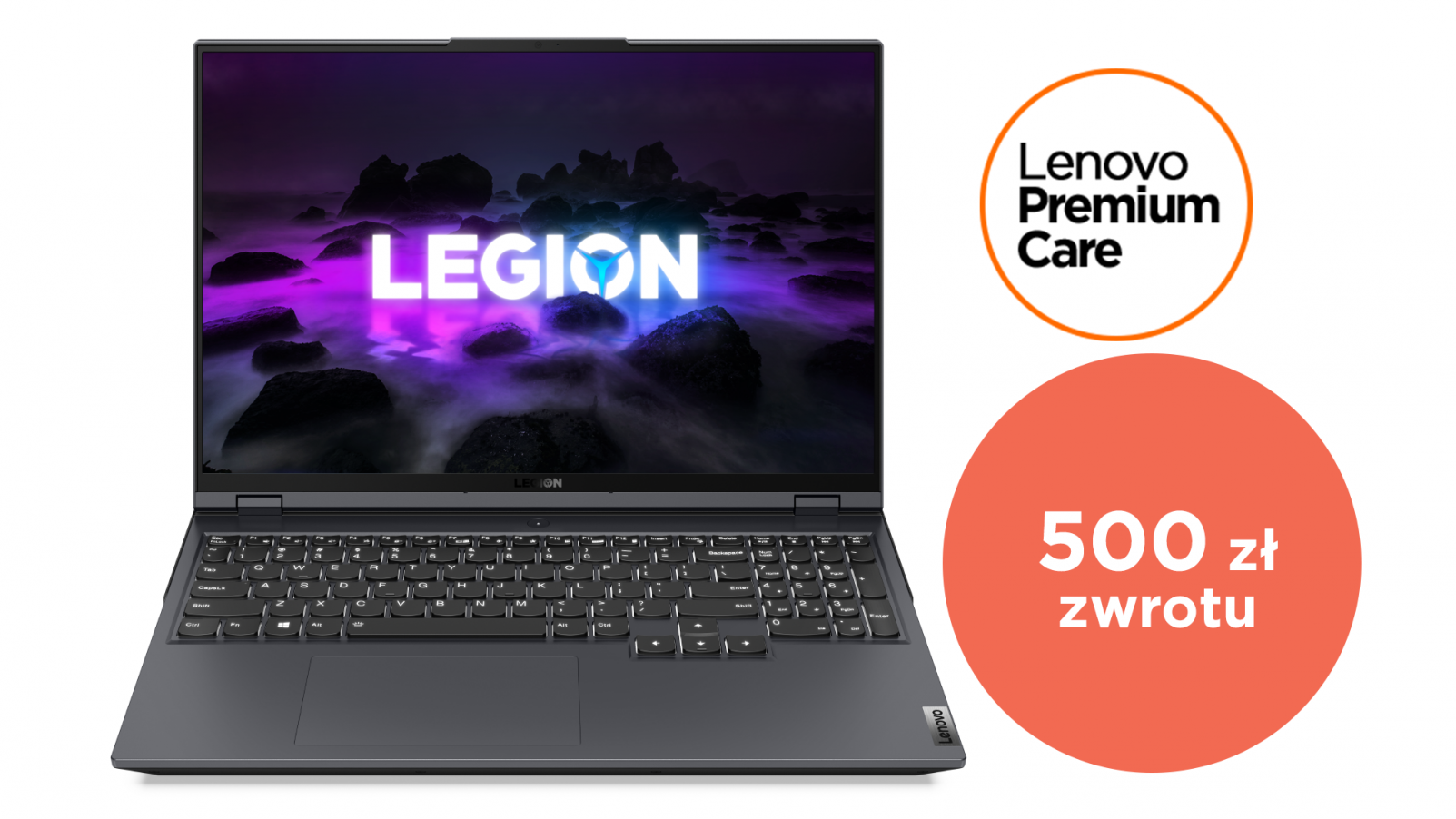 Laptop Lenovo Legion 5 Pro 16ITH6H 82JD0040PB i7-11800H/16WQXGA165Hz/16GB/512SSD/RTX3060/NoOS