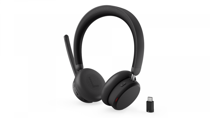 Słuchawki bezprzewodowe Lenovo Dual-Mode ANC 6550 (USB-C, Teams) 4XD1S19778 2