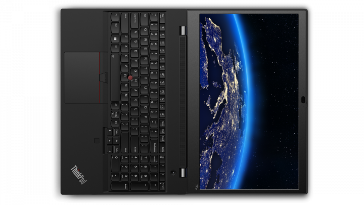 ThinkPad T15p G3 W11P - widok z góry