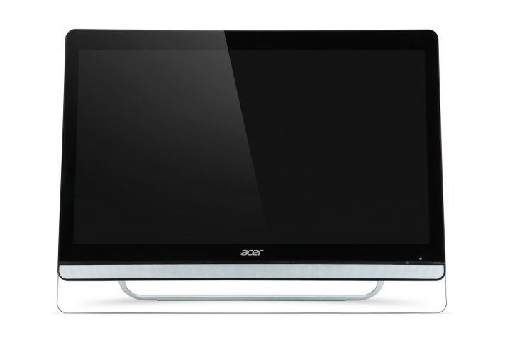 Monitor Acer UT220HQL czarny - widok frontu