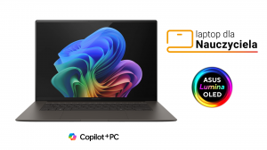 Laptop dla Nauczyciela ASUS Zenbook S 16 UM5606KA-RK006W Ryzen 7 AI 350 16" OLED 3K 120Hz 0,2ms HDR 24GB 1000SSD W11
