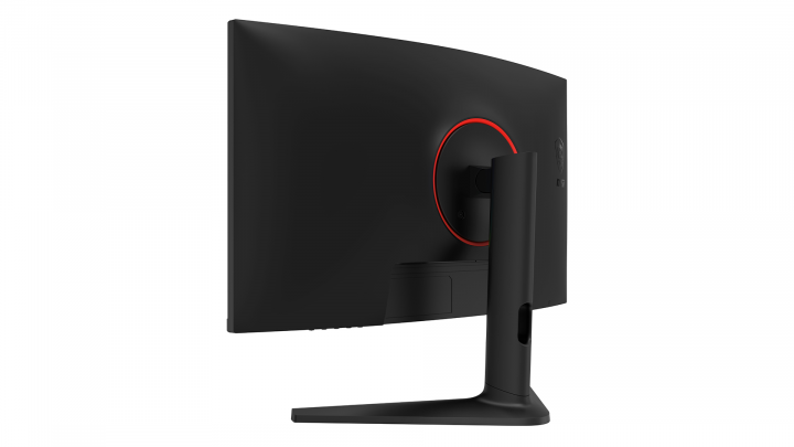 Monitor MSI Optix G271C - widok z tyłu lewej strony