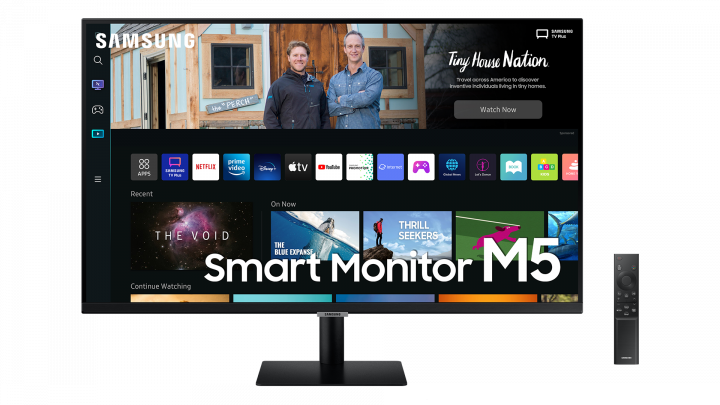 Monitor Samsung Smart M5 LS27BM500EUXEN - widok frontu