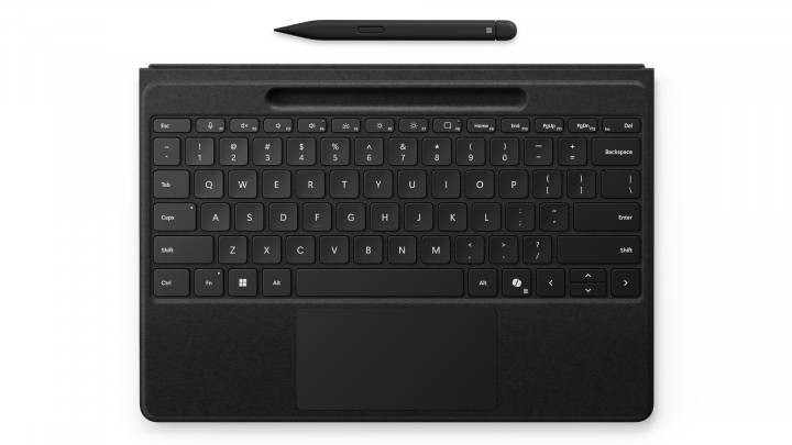 Surface Pro 12 13cali Snapdragon X2 platynowy Copilot + Etui z klawiaturą Flex i rysikiem 7