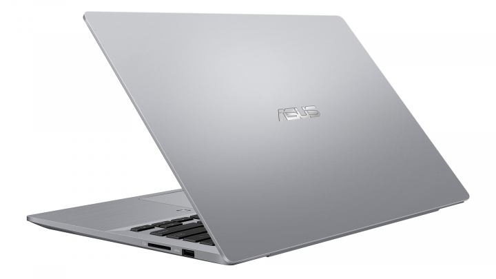 Laptop ASUSPRO P5440FA szary - widok klapy prawej strony