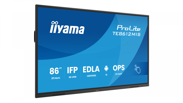 Monitor interaktywny iiyama TE8612MIS-B4AG 86" 4K UHD 24/7 Touch Android 14 6