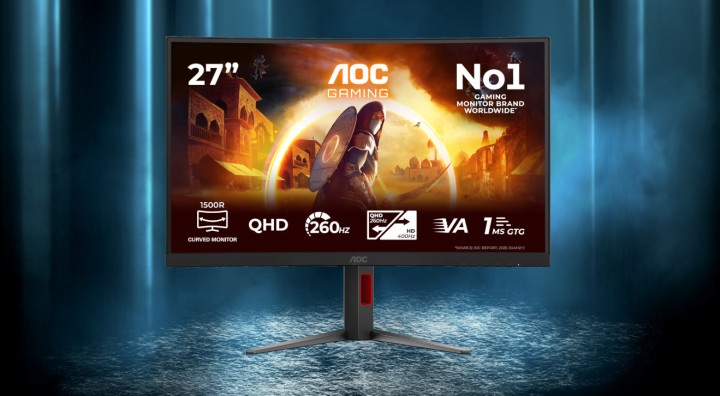 Monitor AOC CQ27G4Z2 front