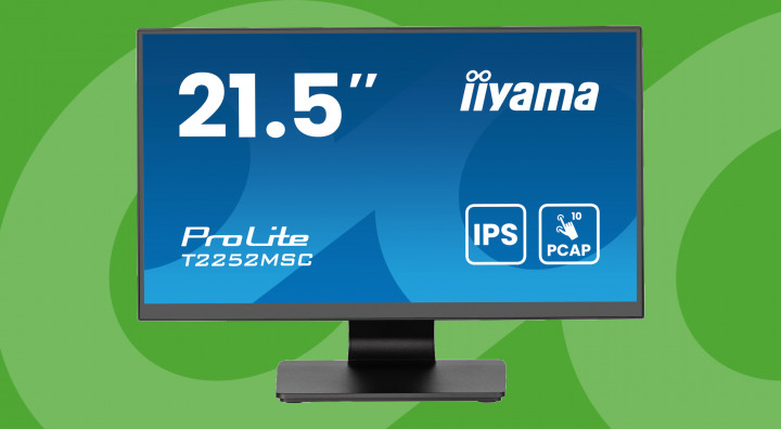 monitor iiyama ProLite T2252MSC-B2AG front