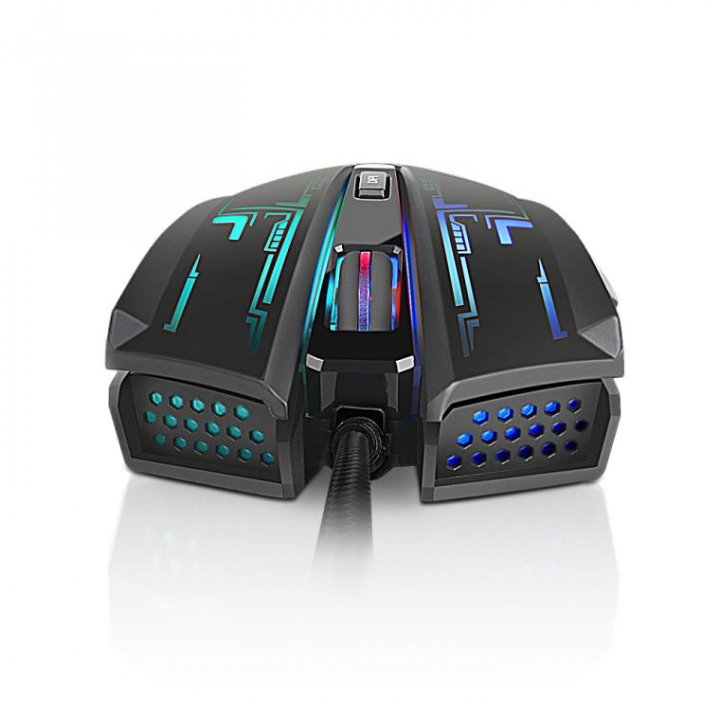 Mysz przewodowa Lenovo Legion M200 RGB Gaming GX30P93886 - widok przodu