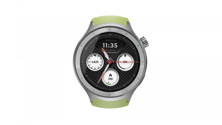 Smartwatch Motorola Moto Watch srebrny 5