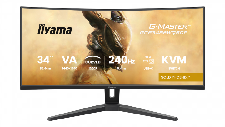 Monitor iiyama G-Master Curved GCB3486WQSCP-B1