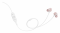 Słuchawki przewodowe Logitech Zone Wired Earbuds UC różowe 981-001135