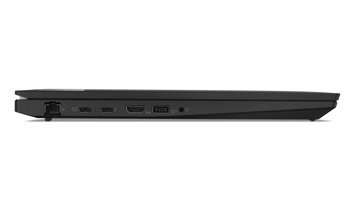 ThinkPad T16 G1 W11P (Intel) czarny - widok lewej strony
