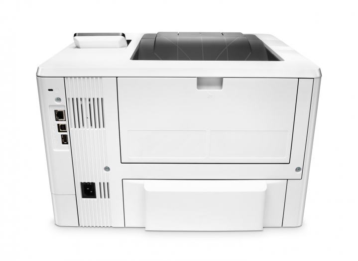 Drukarka laserowa monochromatyczna HP LaserJet Enterprise M501dn - J8H61A - widok tyłu