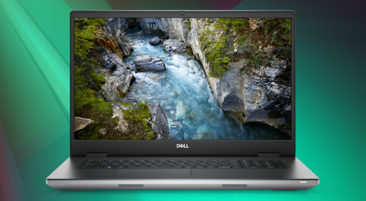 Laptop Dell Precision 7780 szary